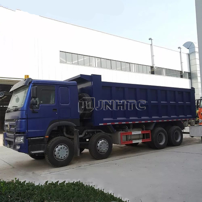 8x4 3cbm 371 에이치피를 로딩하는 SINOTRUK HOWO 12 Wheeler 과중한 업무 덤프트럭 본인