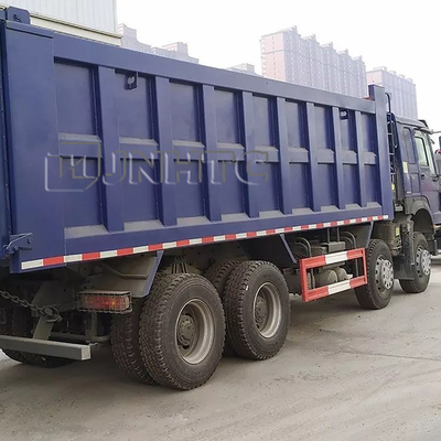 8x4 3cbm 371 에이치피를 로딩하는 SINOTRUK HOWO 12 Wheeler 과중한 업무 덤프트럭 본인
