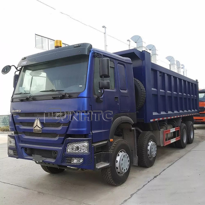 8x4 3cbm 371 에이치피를 로딩하는 SINOTRUK HOWO 12 Wheeler 과중한 업무 덤프트럭 본인