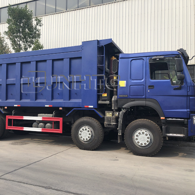 8x4 3cbm 371 에이치피를 로딩하는 SINOTRUK HOWO 12 Wheeler 과중한 업무 덤프트럭 본인
