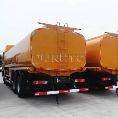 시노트루크 HOWO A7 371 에이치피 석유는 탱크차 Euro2 Euro3 25000L 6x4에 연료를 공급합니다