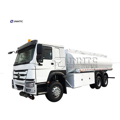 시노트루크 HOWO 371 에이치피 기름 연료 유조선 트레일러 Euro2 Euro3 25000L 6x4
