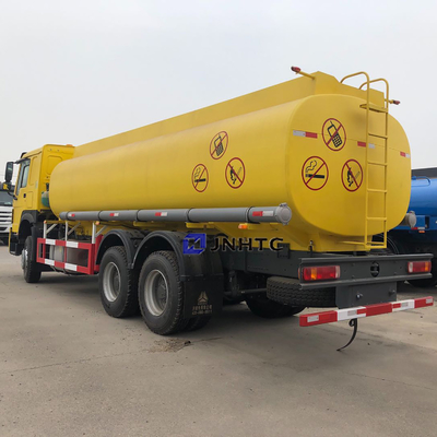 시노트루크 HOWO 371 에이치피 기름 연료 유조선 트레일러 Euro2 Euro3 25000L 6x4
