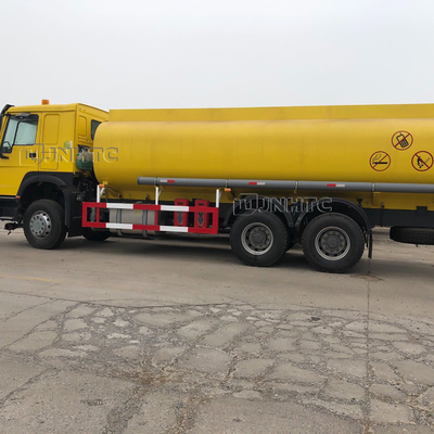 시노트루크 HOWO 371 에이치피 기름 연료 유조선 트레일러 Euro2 Euro3 25000L 6x4