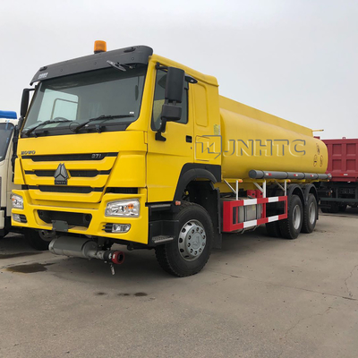 시노트루크 HOWO 371 에이치피 기름 연료 유조선 트레일러 Euro2 Euro3 25000L 6x4