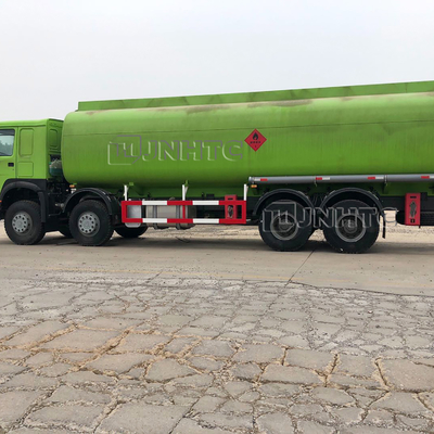 HOWO Euro2 Euro4 등대세 상용 트럭 8x4 38000L 기름 연료 탱커 트럭