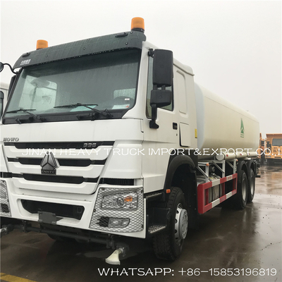 필리핀 시장을 위한 SINOTRUK HOWO 20CBM 물뿌림차 트럭