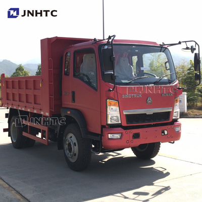 Sinotruk Homan Euro2 10 톤 6 바퀴 덤프 트럭 4x2 290hp 팁 주는 사람 덤퍼 트럭