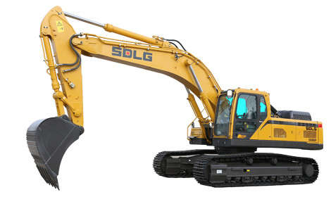 SDLG E6360F 과중한 업무 수력 크롤러 굴착기 36 톤 긴 도달거리 굴삭기 1.9m3