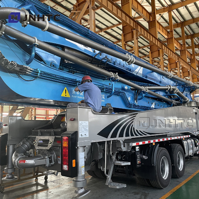 HOWO 4X2 Euro3 46m 37m 42m 45m 콘크리트 펌프 트럭