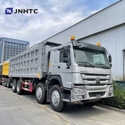 2 경보등과 HOWO 8x4 Euro2 371 에이치피 내보자 덤프트럭