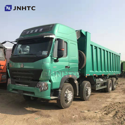 SINOTRUK HOWO 8x4 420 에이치피 28cbm 12 Wheeler 덤프트럭 내보자 트럭