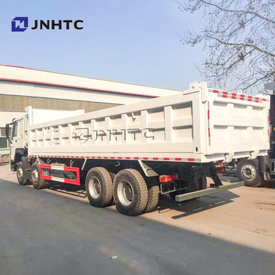 SINOTRUK HOWO 8X4 371hp 이동식 화물 상자 덤프 트럭 플랫 베드 트레이 티퍼