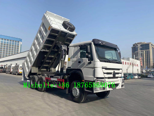 Sinotruk HOWO 6*4 덤프 트럭 10 짐수레꾼 팁 주는 사람 371hp 마력 3 차축