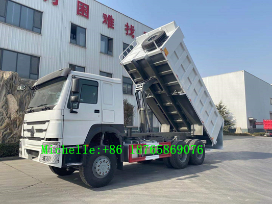 Sinotruk HOWO 6*4 덤프 트럭 10 짐수레꾼 팁 주는 사람 371hp 마력 3 차축
