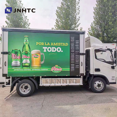 Sinotruk HOWO 4x2 냉장고 냉동고 트럭은 음료 냉장 박스 트럭을 마십니다
