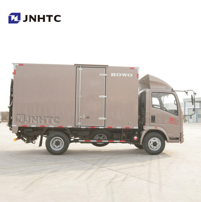 SINOTRUK HOWO 6 톤 116hp LHD 박스 트럭 밴 화물 트럭