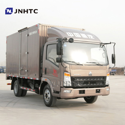 SINOTRUK HOWO 6 톤 116hp LHD 박스 트럭 밴 화물 트럭