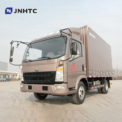 SINOTRUK HOWO 6 톤 116hp LHD 박스 트럭 밴 화물 트럭