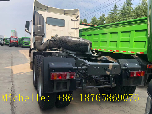 Sinotruk Howo 6*4 트랙터 트럭 10 휠러 트랙터 헤드 100 톤