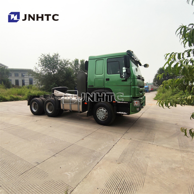 중고 HOWO Sinotruk 371 원동기 트럭 420hp 6X4 LHD RHD