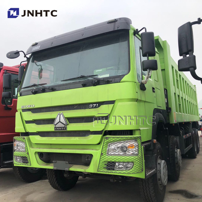 HOWO 8x4 371hp 30 입방체 12 바퀴 각자 선적 보츠와나를 위한 덤프 트럭