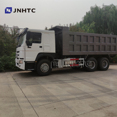 초침 Sinotruk Howo 371 사용된 팁 주는 사람 트럭 375hp 6x4 A7 20 입방체