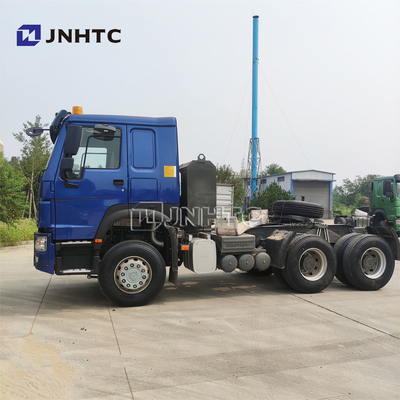 95 Km/H 30 톤 6x6 원동기 트럭은 Howo 트랙터 트럭 트레일러 머리를 사용했습니다