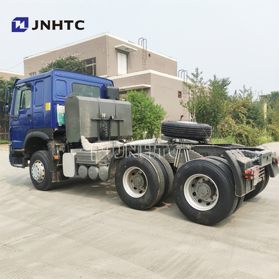 95 Km/H 30 톤 6x6 원동기 트럭은 Howo 트랙터 트럭 트레일러 머리를 사용했습니다