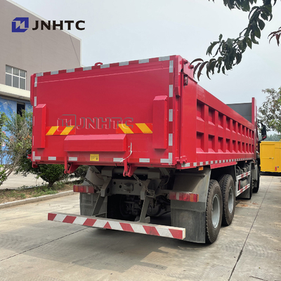 SINOTRUCK HOHAN Euro2 덤프 트럭 380Hp 30CBM 팁 주는 사람 트럭