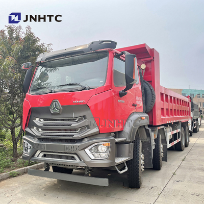 SINOTRUCK HOHAN Euro2 덤프 트럭 380Hp 30CBM 팁 주는 사람 트럭