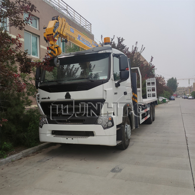 트럭 탑재 크레인 Sinotruk A7 HOWO 6x4 트럭 탑재 크레인