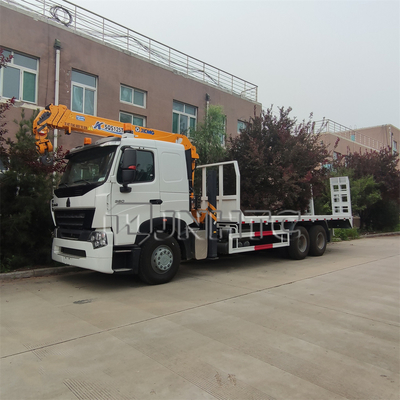 트럭 탑재 크레인 Sinotruk A7 HOWO 6x4 트럭 탑재 크레인