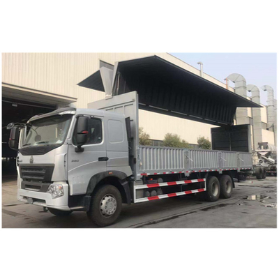 SINOTRUK HOWO A7 6X4 대형 화물 트럭 Euro II 10 Wheeler Wing Van