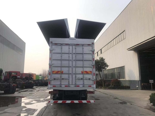SINOTRUK HOWO A7 6X4 대형 화물 트럭 Euro II 10 Wheeler Wing Van