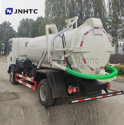 Sinotruk HOWO 4X2 하수 흡입 트럭 유로 3 Rhd LHD 5000 리터