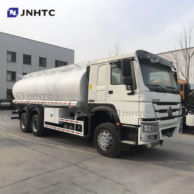 20cbm 유조선이 있는 HOWO 6x4 336hp 연료 유조선 트럭
