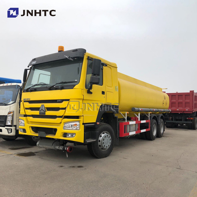 20cbm 유조선을 가진 Sino HOWO 6x4 371hp 연료 유조선 트럭