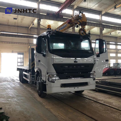 25 톤 Sinotruk HOWO A7 평판 견인 트럭 0도 구조차 견인 트럭