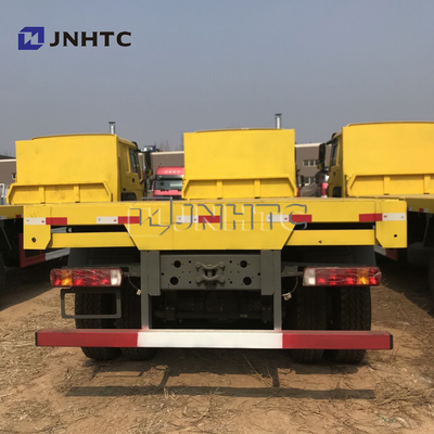 SINOTRUK 8*4 22-30 톤 오목 평판 운송 트럭 굴착기 운송 트럭