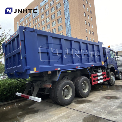 Sinotruk 6X4 371HP 20 입방 덤프 트럭 녹색 20 입방 미터 팁 주는 사람 트럭