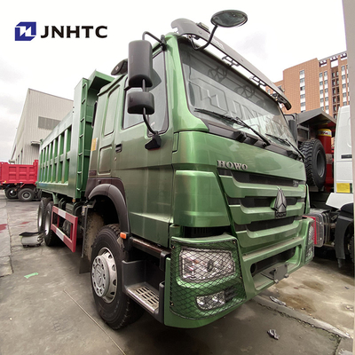 Sinotruk 6X4 371HP 덤프 트럭 녹색 20 입방 팁 주는 사람 트럭