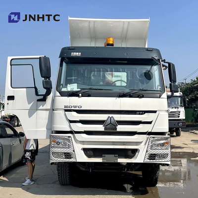 Sinotruk Howo Benz 흰색 덤프 트럭 50T 12 바퀴 오른손 드라이브 새 모델
