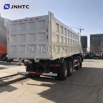 Sinotruk Howo Benz 흰색 덤프 트럭 50T 12 바퀴 오른손 드라이브 새 모델