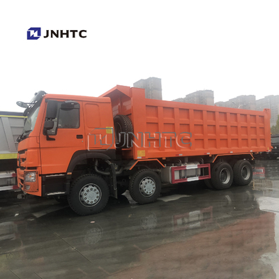 HOWO 371hp 8X4 30cbm 덤프 트럭 쓰레기꾼 팁 주는 사람 트럭 건설 엔지니어링
