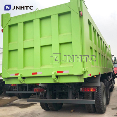 Sinotruk Howo 녹색 덤프 트럭 10 바퀴 6x4 371hp 새 모델