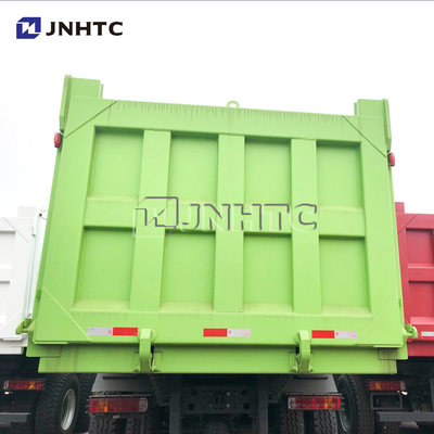 Sinotruk Howo 녹색 덤프 트럭 10 바퀴 6x4 371hp 새 모델