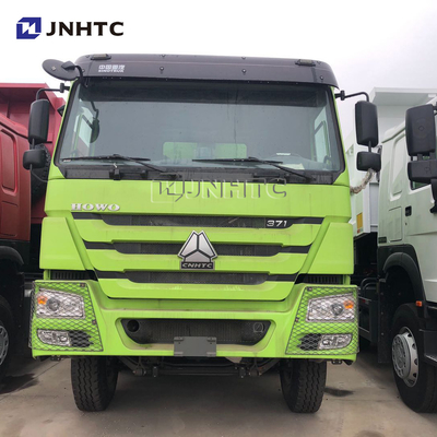 Sinotruk Howo 녹색 덤프 트럭 10 바퀴 6x4 371hp 새 모델