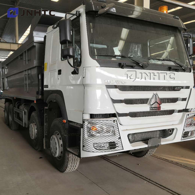 8x4 12 휠러 덤프 트럭 Sinotruk Howo 새 모델 371hp