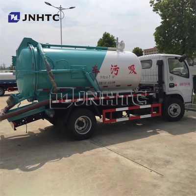 DONGFENG 경량 상업용 트럭 소용량 진공 하수 흡입 트럭